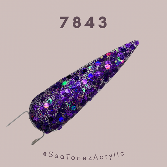 7843 Glittery Purple